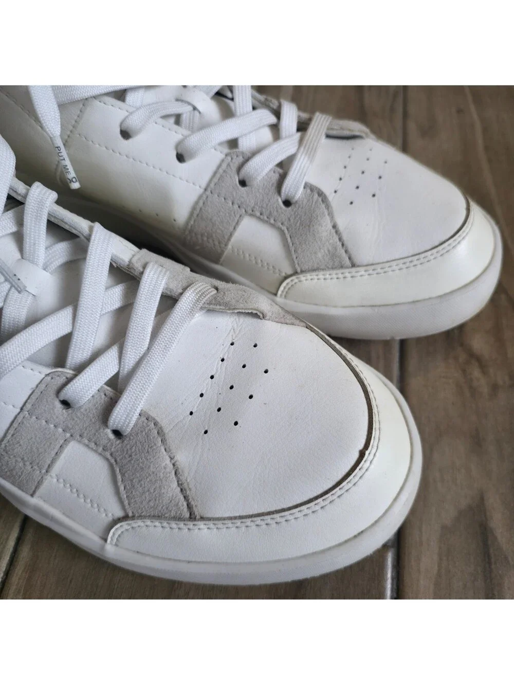 On Cloud THE ROGER Clubhouse Men's 11.5 White Sand Sneakers